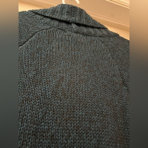 ⚫️ BOGO Eddie Bauer women’s cardigan zip up casual teal long sleeve size medium - Picture 8 of 8